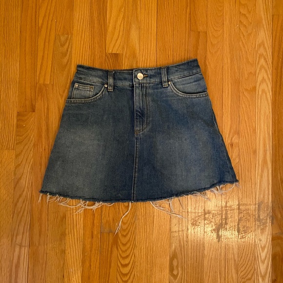 Dark denim mini skirt - Picture 1 of 1